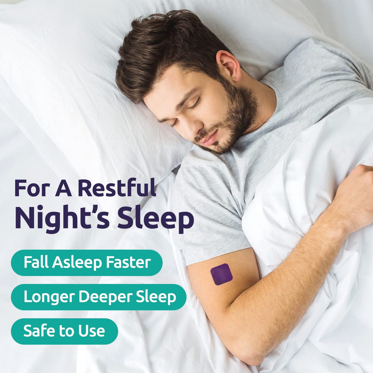 Sleep Patches, Sleep Patches for Adults, Upgraded Sleep Patches Set, Easy to Apply and Comfortable, Premium Ingredients, for Men and Women (60 Patches)